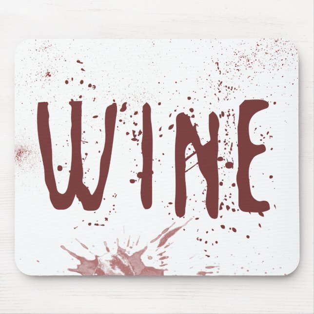 Wine Mouse Mat (Front)