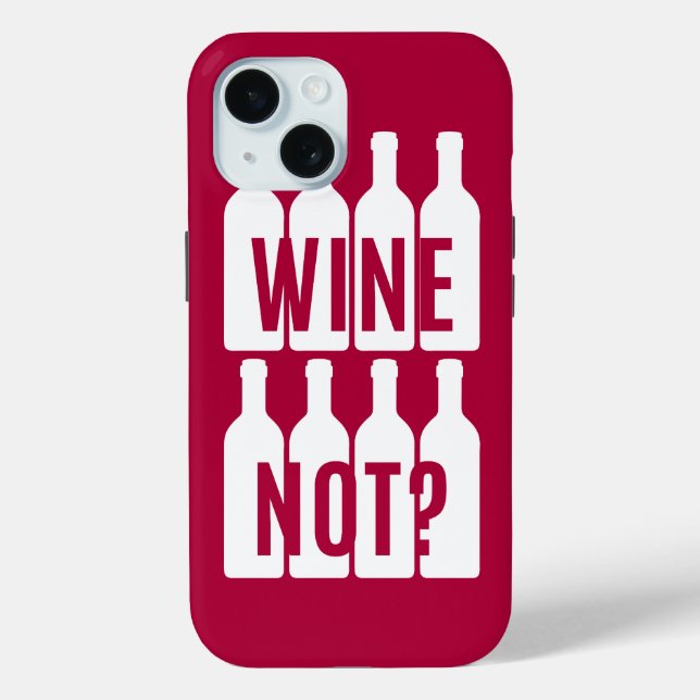 Wine not Case-Mate iPhone case (Back)