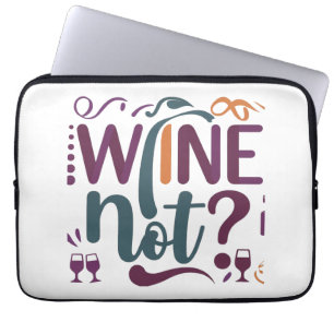 Wine Not? Electronics Bag