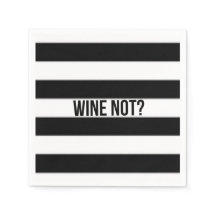 Wine not? Napkins