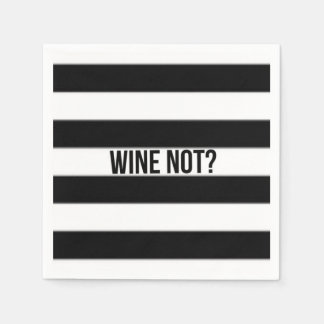 Wine not? Napkins