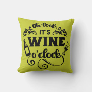 WINE O'CLOCK CUSHION