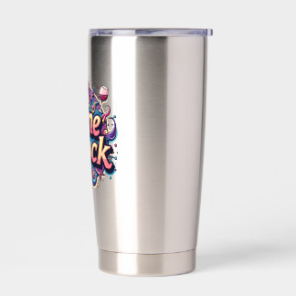 Wine o'clock insulated tumbler
