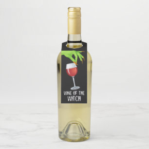 Wine of the Witch - See Back ... Bottle Tag