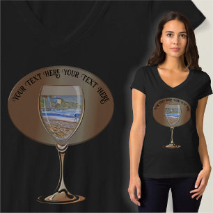 Wine on Los Muertos Beach 786 T-Shirt