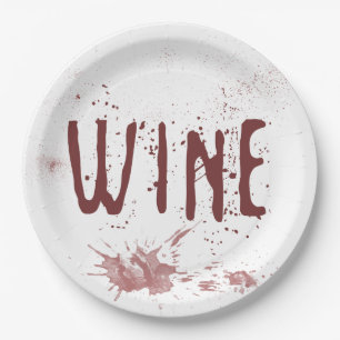 Wine Paper Plate