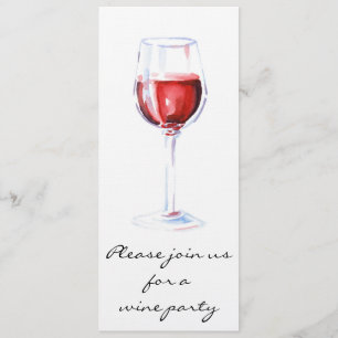 Wine Party Invitation