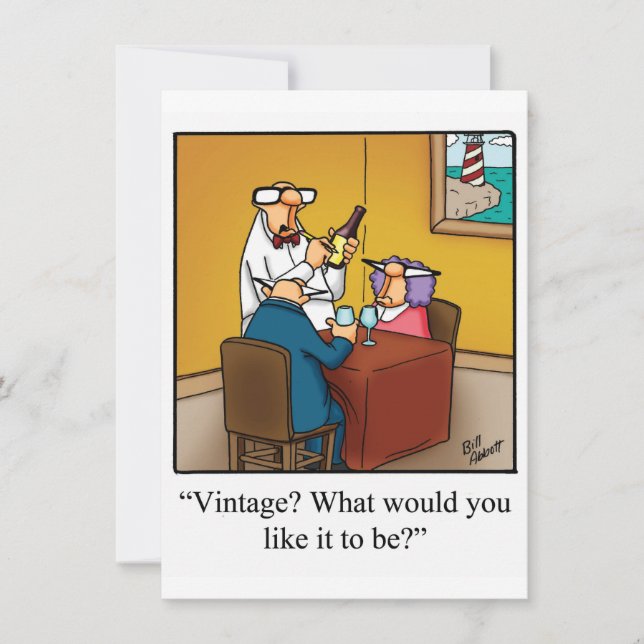 Wine Party Invitation "Spectickles" (Front)