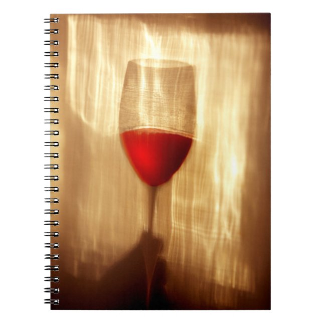 Wine Photo Notebook (80 Pages B&W) (Front)