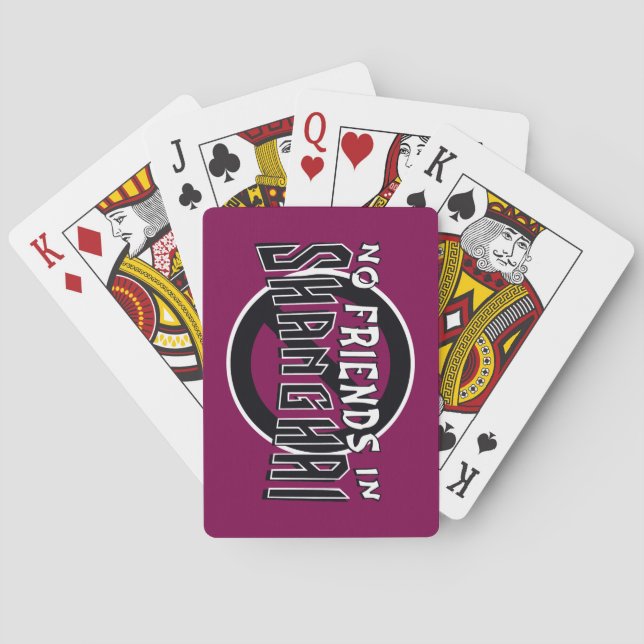 WINE Playing Cards for Shanghai Rummy (Back)