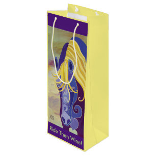 Wine Pony Gift Bag - Ride Then Wine!