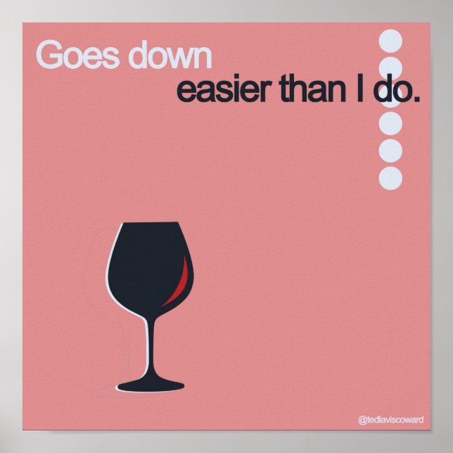 Wine. Poster (Front)