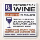 Wine Prescription Coaster