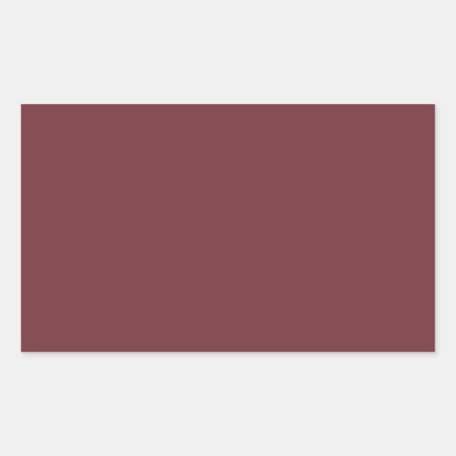 Wine Rectangular Sticker (Front)