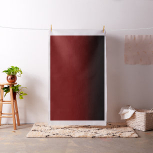 Wine Red Burgundy Dip Tie Dye Ombre Colour Fabric
