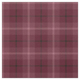 Wine, red plum, purple black/white stripe plaid fabric