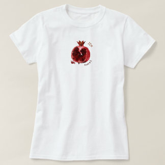 Wine red pomegrante aesthetic fresh summer  T-Shirt