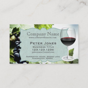 Wine/Restaurant Business Cards