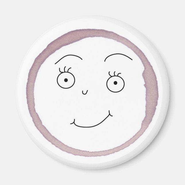 Wine ring stain magnet (Front)