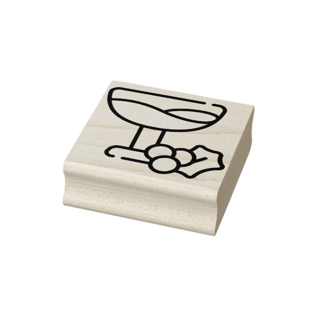 wine rubber stamp (Stamp)