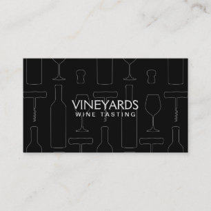 Wine Set Business Card