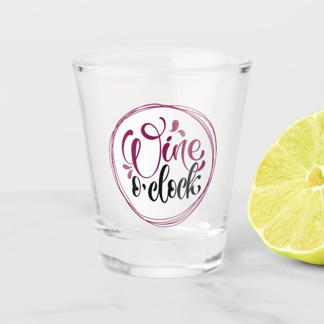 Wine Shot Glass (Front)