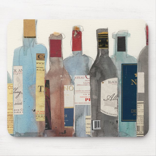 Wine & Spirits Mouse Mat (Front)