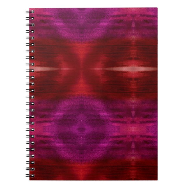 Wine Stain Watercoloring Art Notebook (Front)