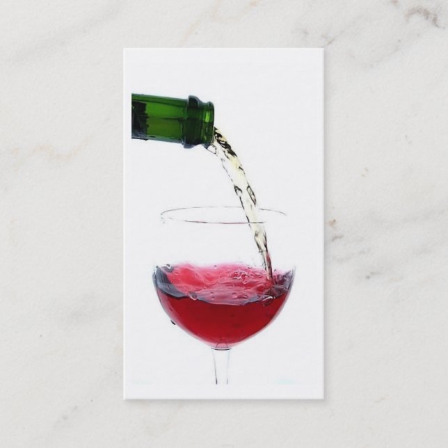 WINE STORE,WINE MAKER..ETC... BUSINESS CARD (Front)