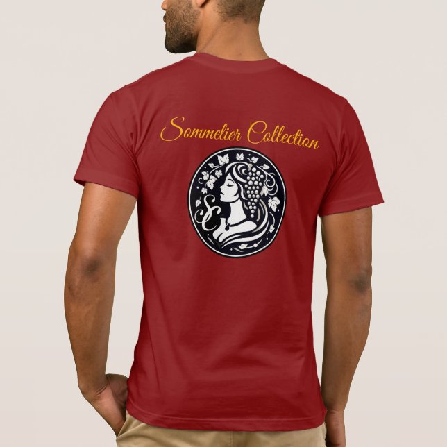Wine T-Shirt Sommelier Collection (Back)