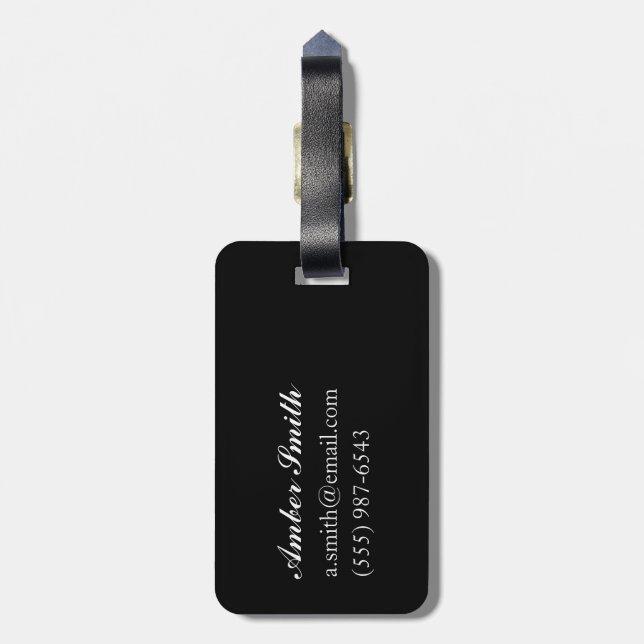 Wine Tasted 2012 Luggage Tag (Back Vertical)