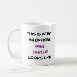wine taster coffee mug