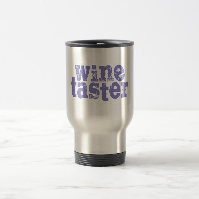 Wine Taster Travel Mug (Center)