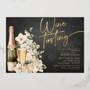 Wine Tasting Bridal Shower Invitation