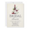 Wine Tasting Bridal shower invite Rustic Winery