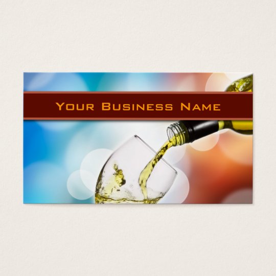 Wine Tasting Business Card
