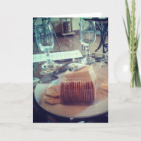 "Wine Tasting" Congratulatory Card