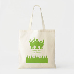 Wine Tasting Event Promotion Tote Bag