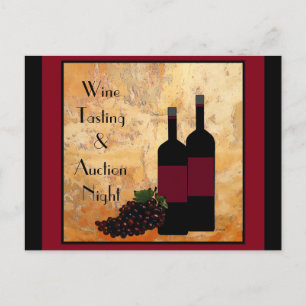 Wine Tasting Fundraiser Invitation