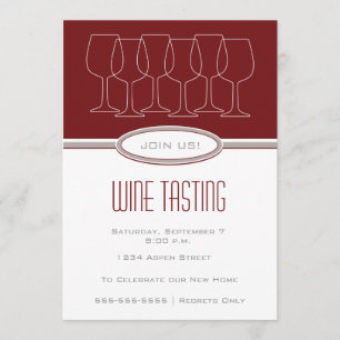 Wine Tasting Invitation