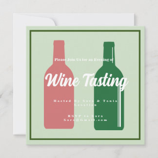 Wine Tasting Invitation