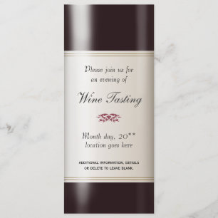 Wine Tasting  Invitation