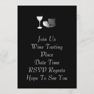 "WINE TASTING INVITATION" INVITATION