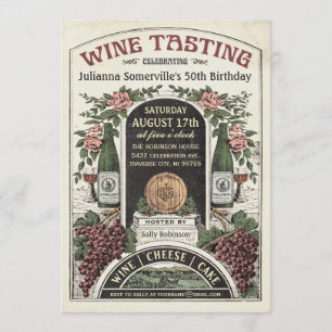 Wine Tasting Invitations v.2