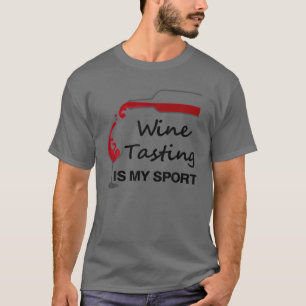 Wine Tasting - Is My Sport Drinking Wine Lover Gif T-Shirt