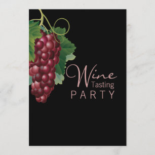 Wine Tasting Party Custom Invitation