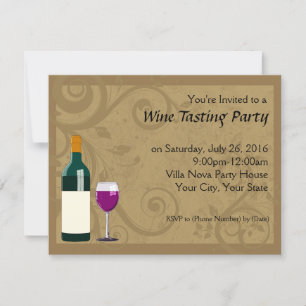 Wine Tasting Party Invitations