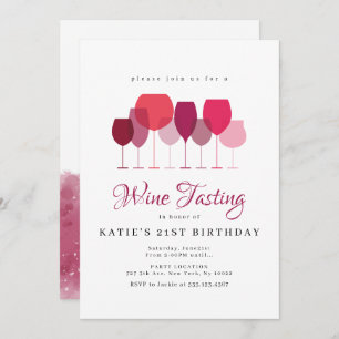 Wine Tasting Party Invitations