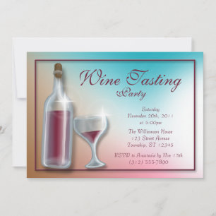 Wine Tasting Party Invitations