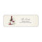 Wine Tasting Return Address Label Winery Vineyard